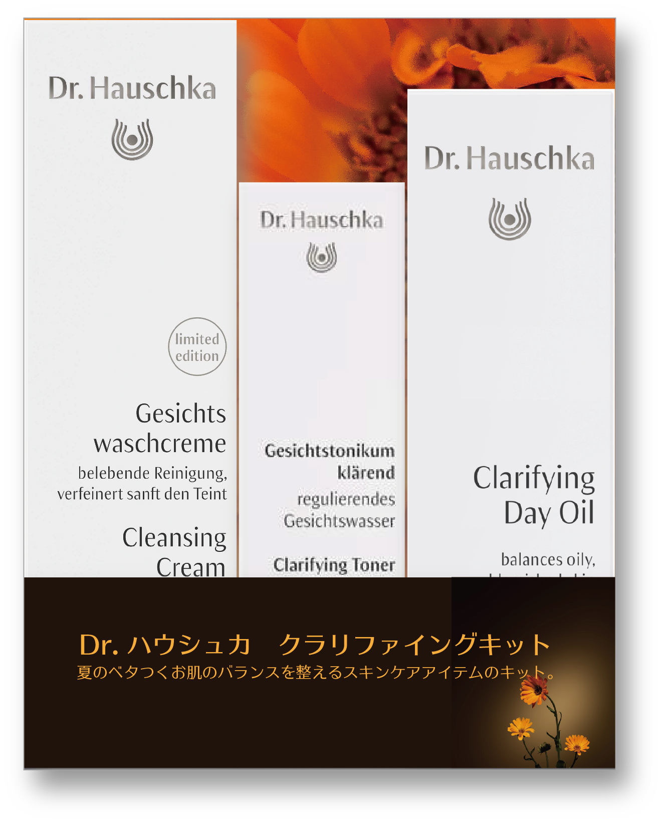 公式 Dr ハウシュカ オンラインショップ 限定キット 発売 クラリファイングキット